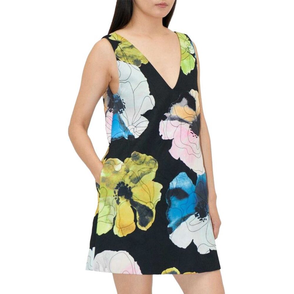 Stine Goya Womens/Ladies Floral Sleeveless Mini Dress / Multicolored